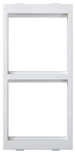 Адаптер вертикальный для механизмов Simon Connect Cima/K45 2-м. 4 мод. белый картинка